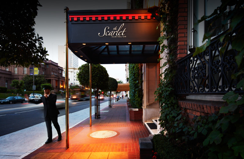 Exterior View of The Scarlet Huntington