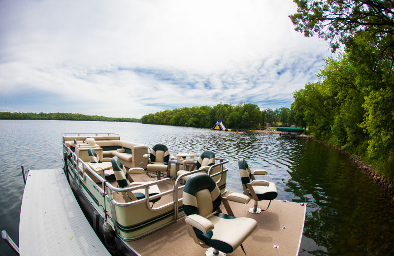 Lake view at East Silent Lake Resort.