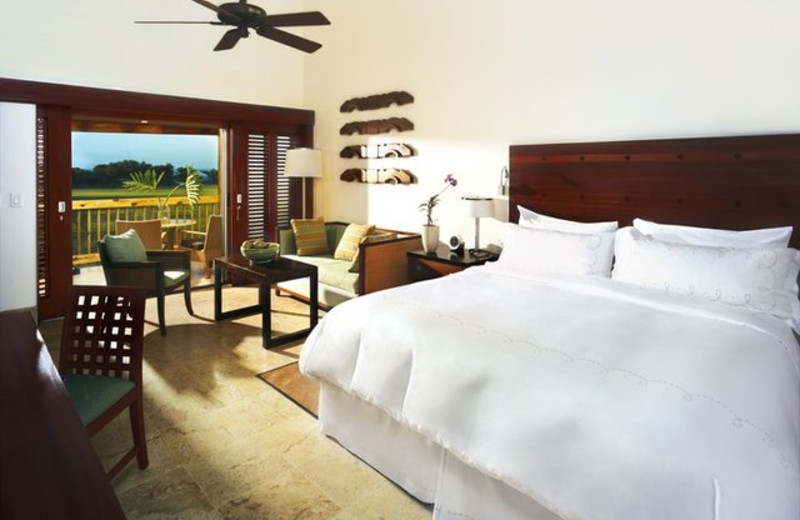 Guest room at Casa de Campo.