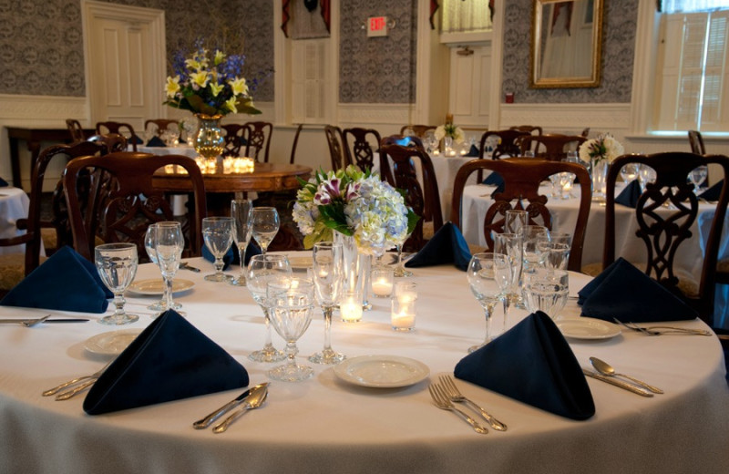 Wedding reception at St. James Hotel.