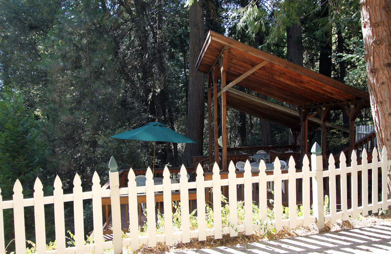 Guest balcony at McCaffrey House Bed and Breakfast.