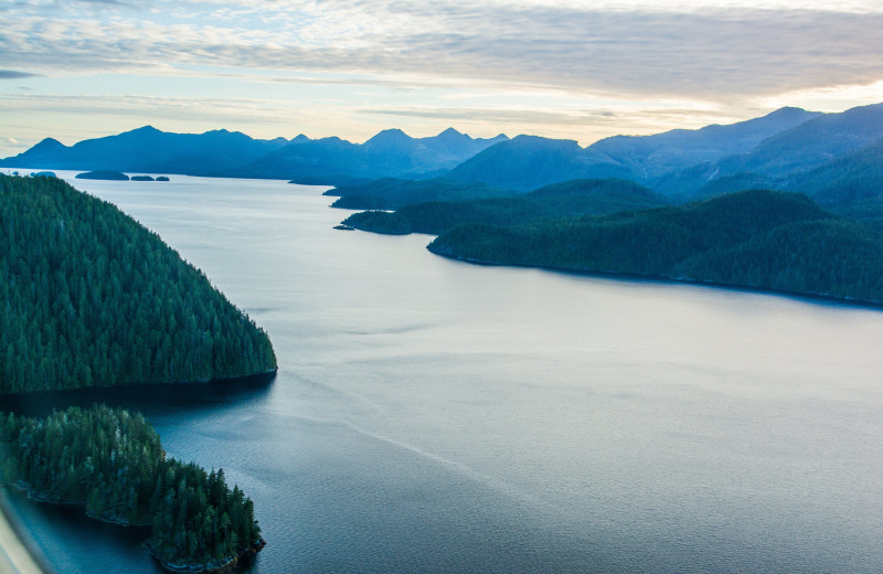 Scenic view at Nootka Wilderness Lodge.