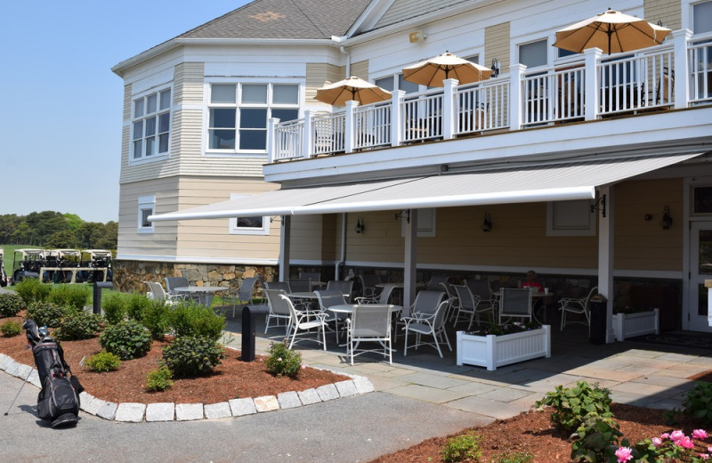 Dining at New Seabury Resort.