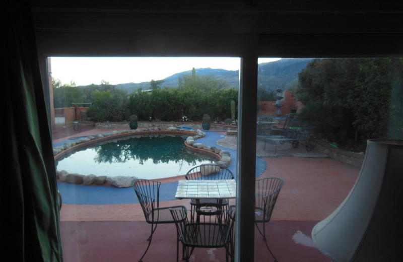 Outdoor pool at The Suncatcher Fine Country Inn.