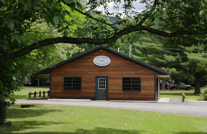 Exterior view of Glen Ellis Family Campground.