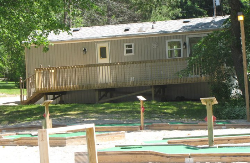 Mini-golf Course at Merry Mac's Campground
