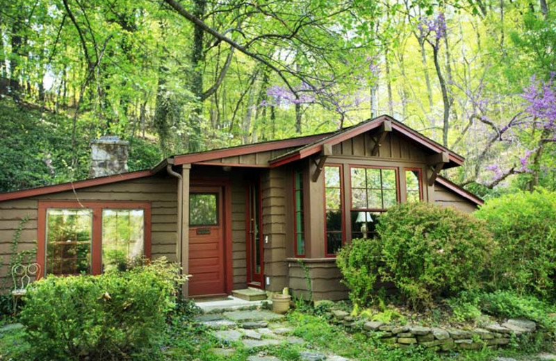 Cabin Exterior at Hidden Hollow Cabins