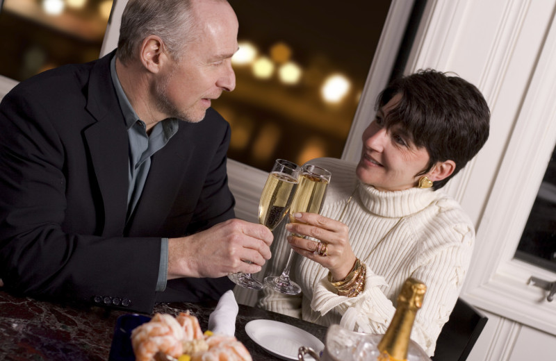 Romantic dining at Homestead Suites.