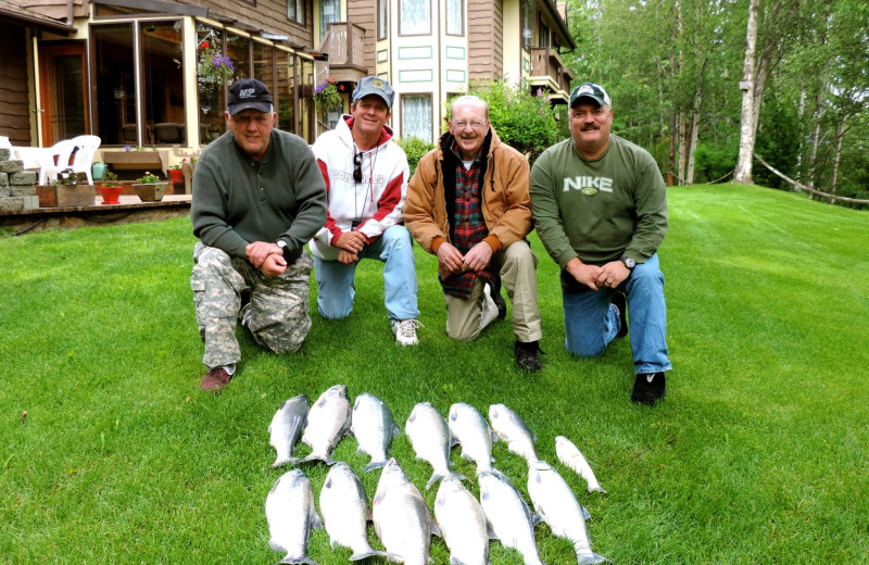 Fishing at Soldotna B&B Lodge and Alaska Fishing Charters.
