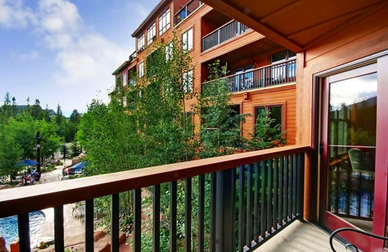 Balcony view at SummitCove.