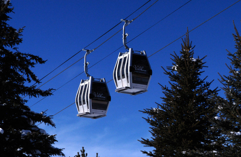 Ski lifts at Trailhead Lodge.