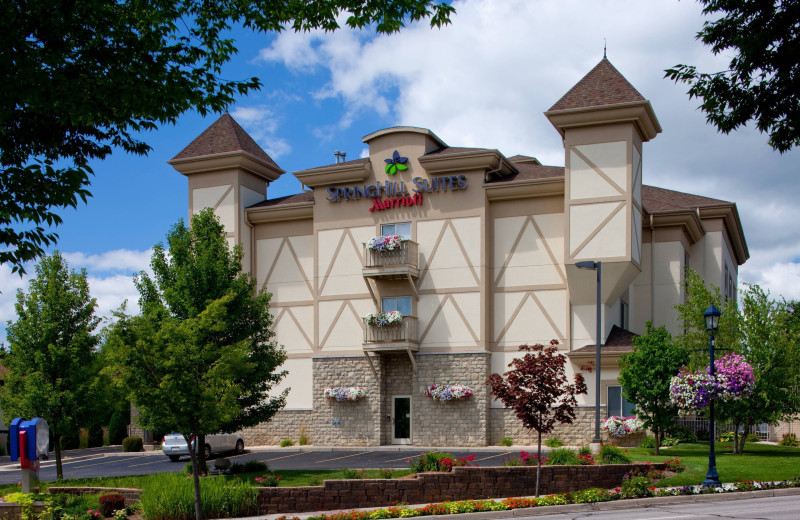 Exterior view of SpringHill Suites Frankenmuth.