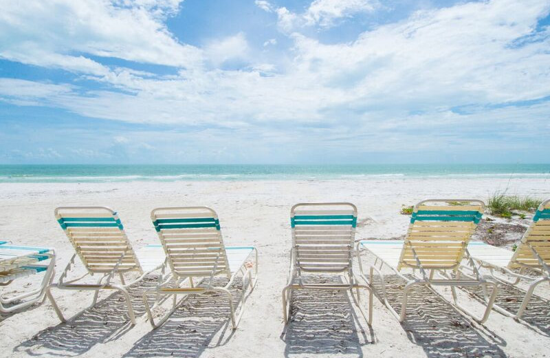 Beach at Anna Maria Island Inn.