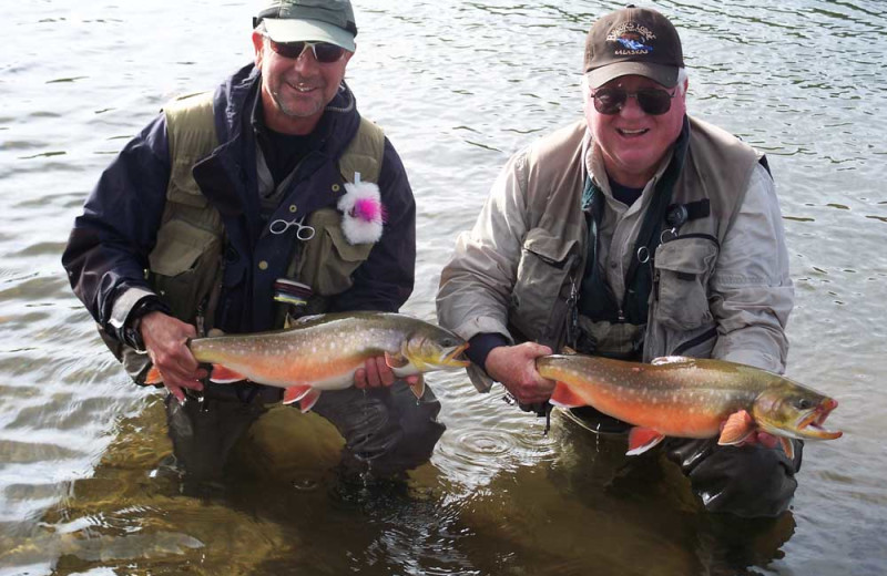 Fishing at Naknek River Camp.