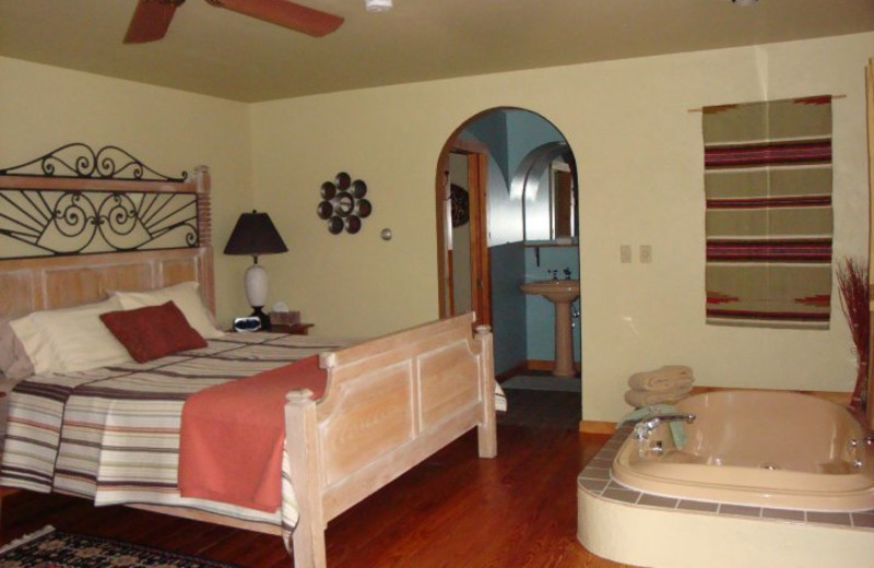 Guest Room at Point Au Roche Lodge