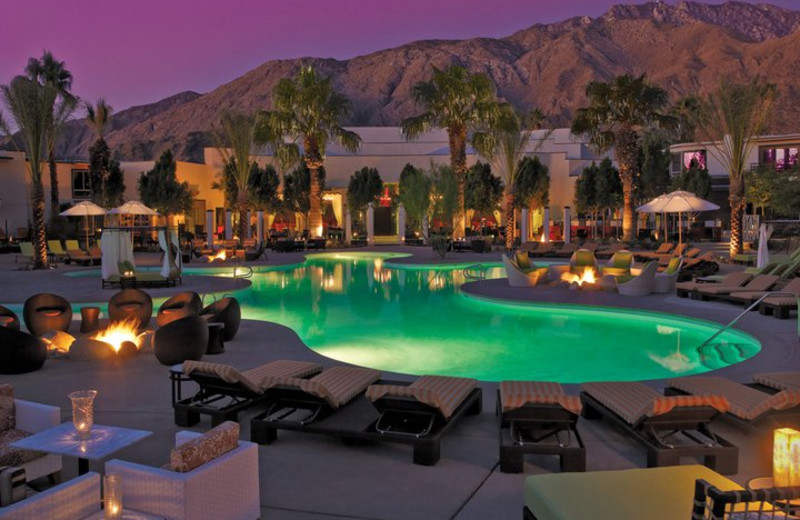 Outdoor pool at Riviera Palm Springs Resort & Spa.