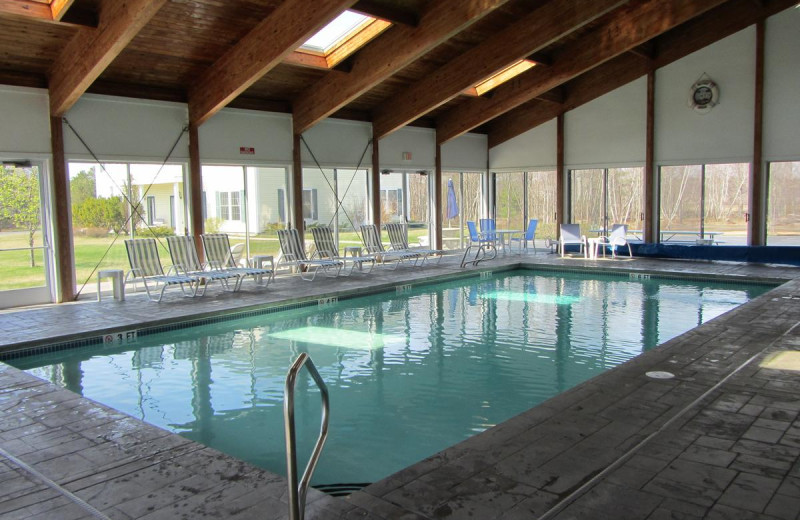 Indoor pool at Ocean Walk Hotel.