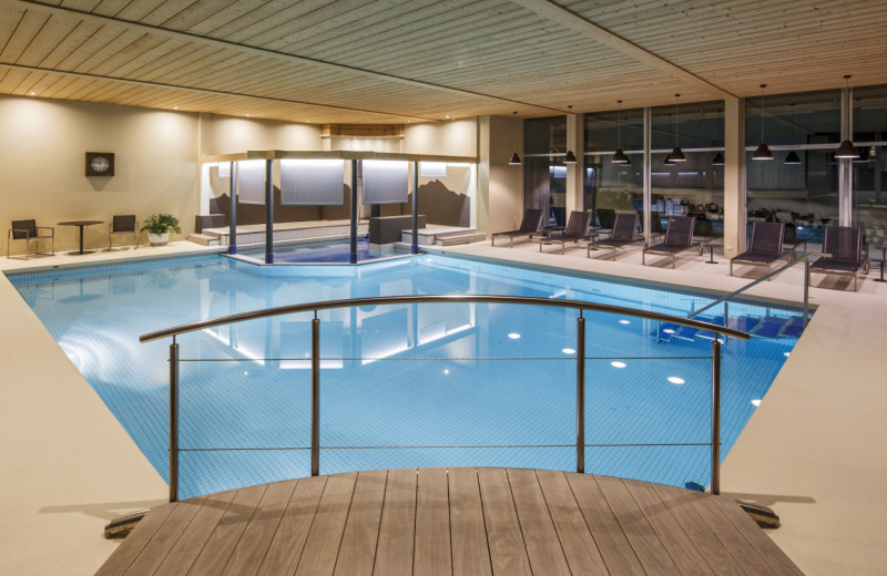 Indoor pool at TOP Park Hotel Beausite.