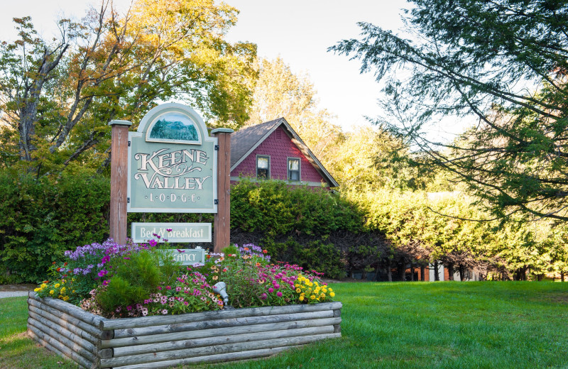 Cottage at Keene Valley Lodge.