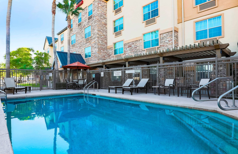 Outdoor pool at TownePlace Suites Yuma.