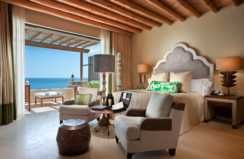 Guest room at Capella Pedregal.