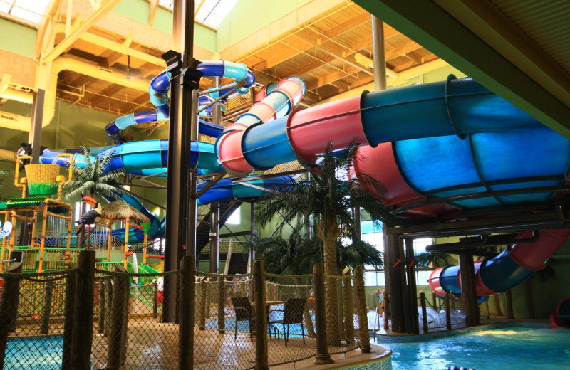 Indoor waterpark at Maui Sands Resort & Indoor Waterpark.