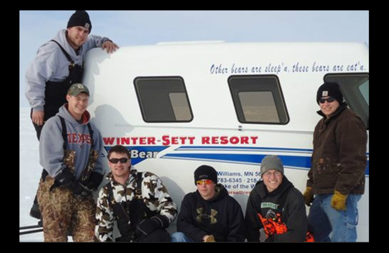 Group at Winter-Sett Resort.