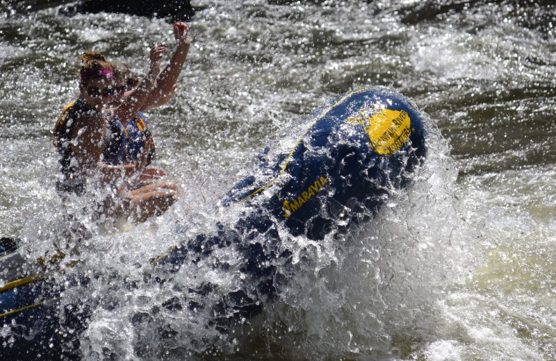 Rafting at Mountain River Outfitters.