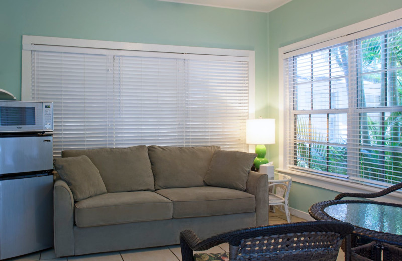 Guest room at Westwinds Inn.