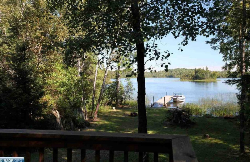 Lake view at Glenwood Lodge.