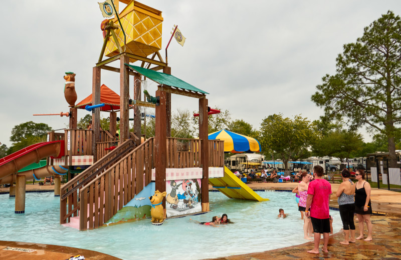 Waterpark at Lone Star Jellystone.