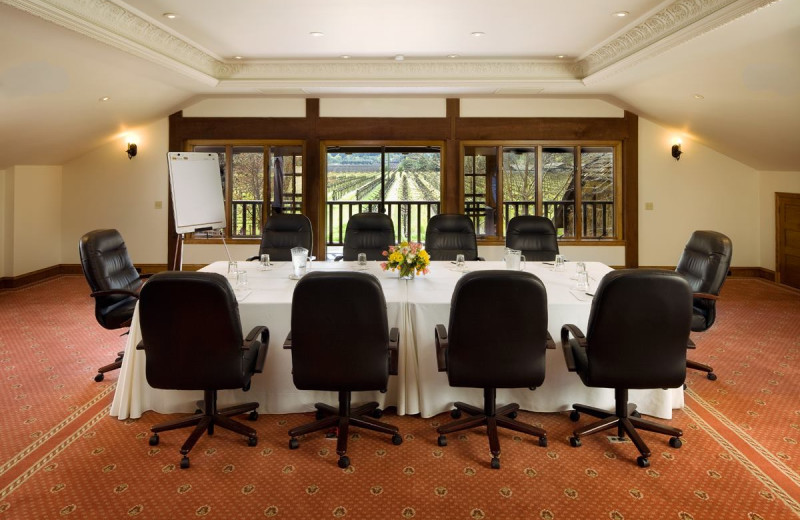 Meeting room at Harvest Inn by Charlie Palmer.