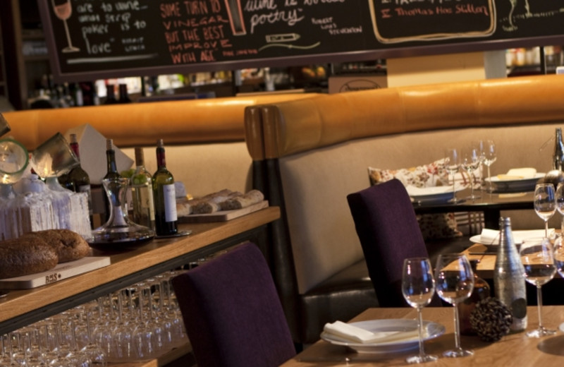 Dining at Hotel Baronette.