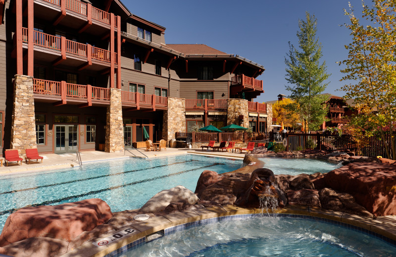 Rental outdoor pool at Frias Properties of Aspen.