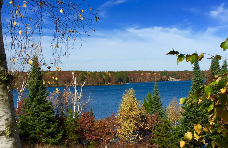 Lake view at Schatzi's 4 Seasons Resort.