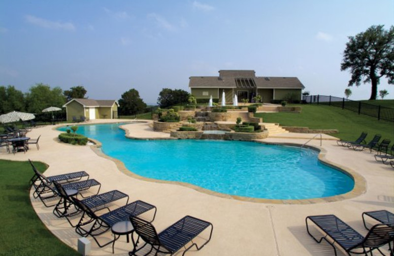 Outdoor pool at White Bluff Resort.