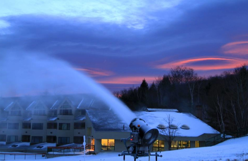Snow making at The Mountain Club on Loon.