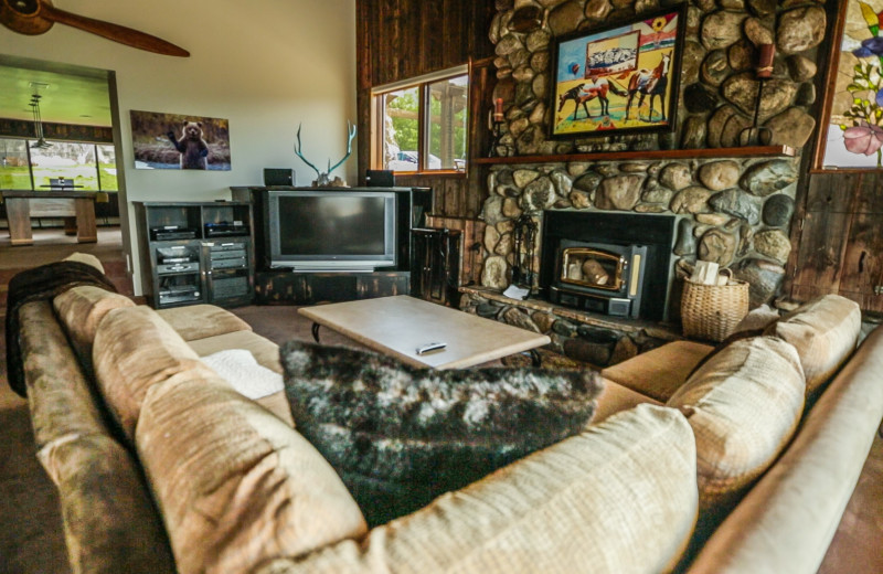 Living room at The Bella Vista Estate.