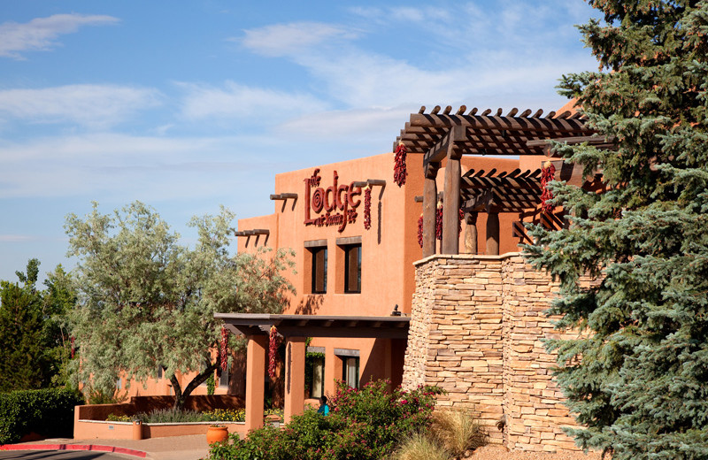 Exterior view of The Lodge at Santa Fe.