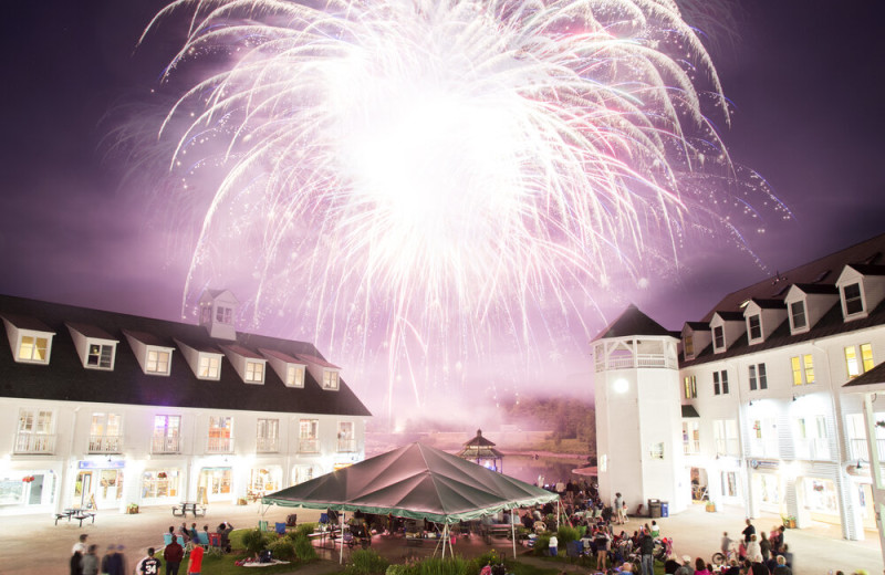 Fireworks at Waterville Valley.