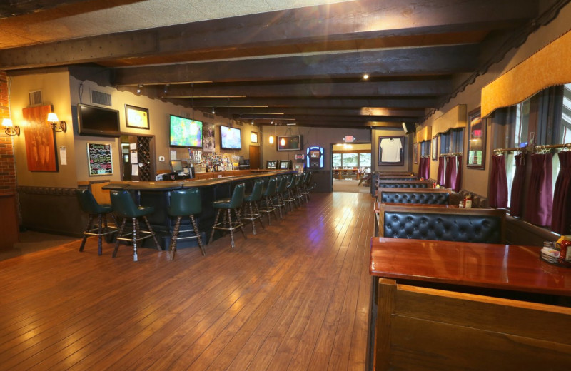 Restaurant interior at Coachman's Golf Resort.