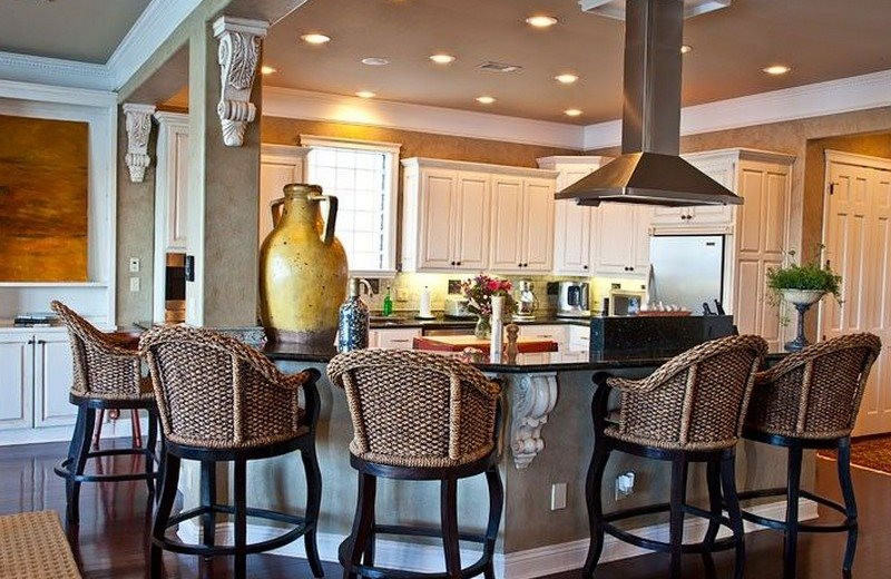 Rental kitchen at BlueSky Vacation Homes.