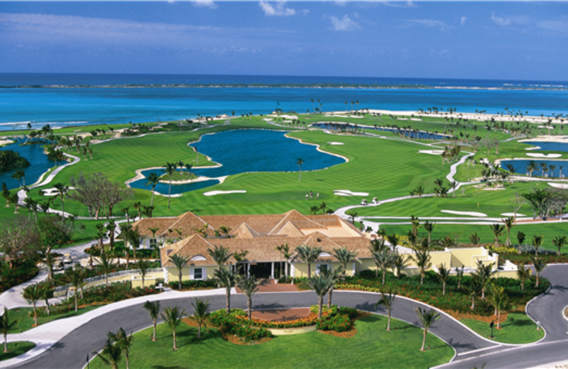 Golf course at Atlantis, Paradise Island.