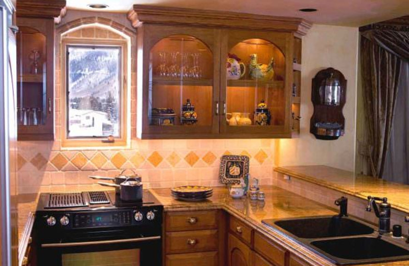 Guest kitchen at Lodge Tower.