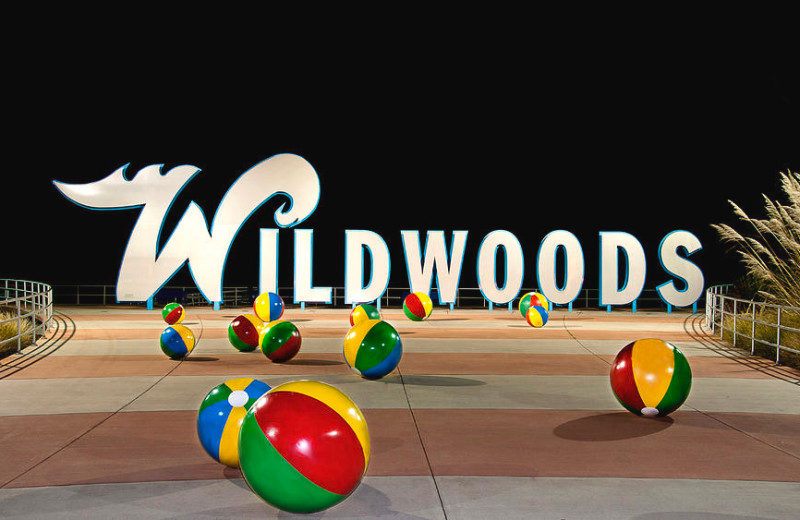Wildwoods boardwalk near Aquarius Motor Inn.