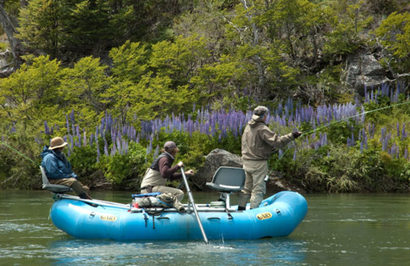 Fishing at Posada de los Farios.