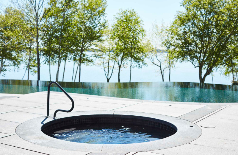 Outdoor pool at The Inn at Ocean's Edge.