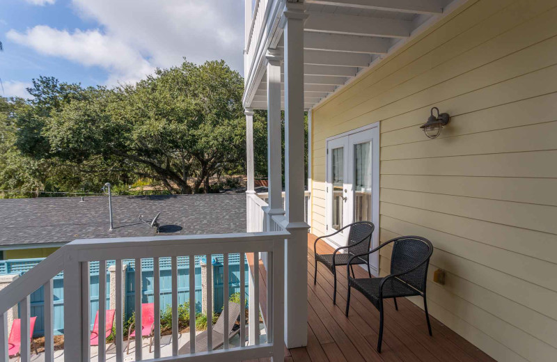 Deck at Real Escapes Properties - Oasis at East Beach.