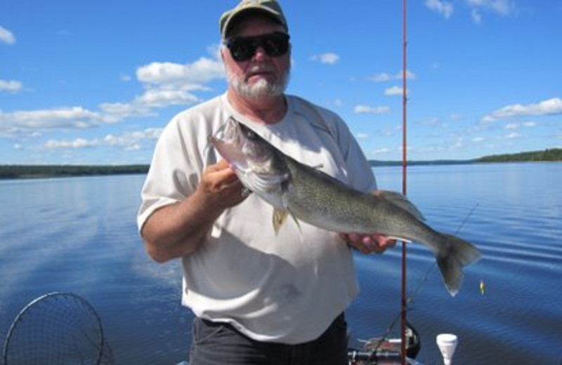 Fishing at Gold Pines Camp