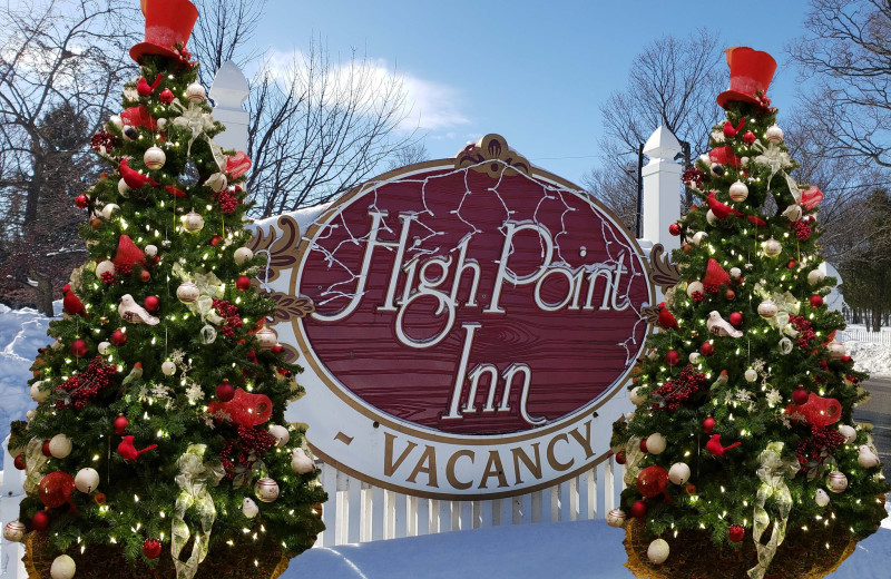 Winter at High Point Inn.